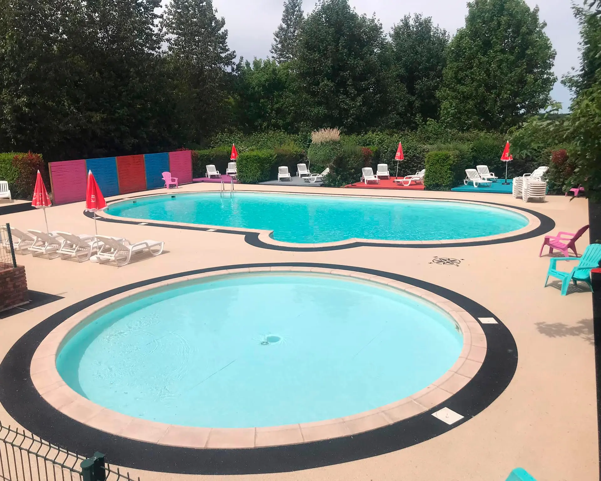 piscine camping tertre 